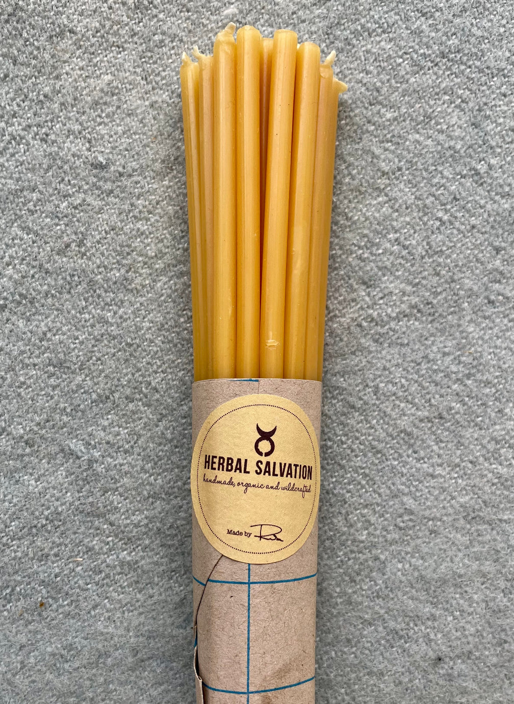 Ritual Bees Wax Candles/ Bivoks lys 20 pcs