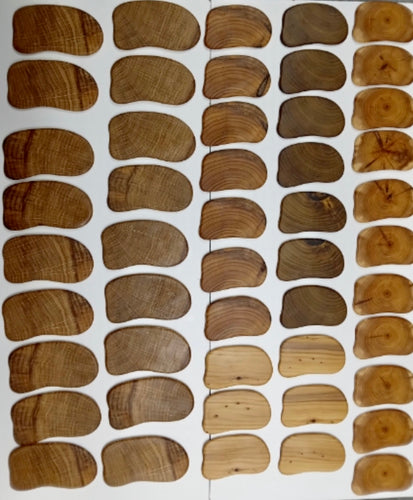 Gua Sha tool large- handmade in dk/ danish fruit tree