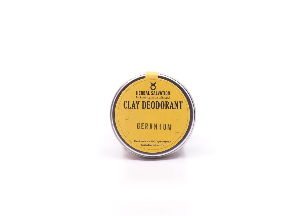Clay Deodorant - Geranium